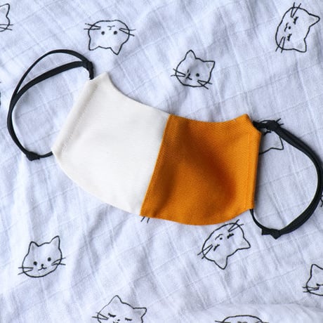 子猫マスク SAVE THE CAT MASK for KIDS ずっと一緒ニャ　子供守る　猫も救うナチュラルコットンで作った繰り返し使える