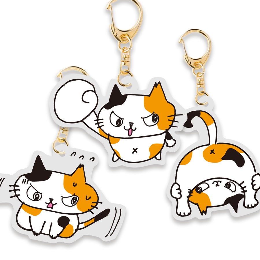 ねこりぱん アクリルキーホルダー | NECOREPA STORE
