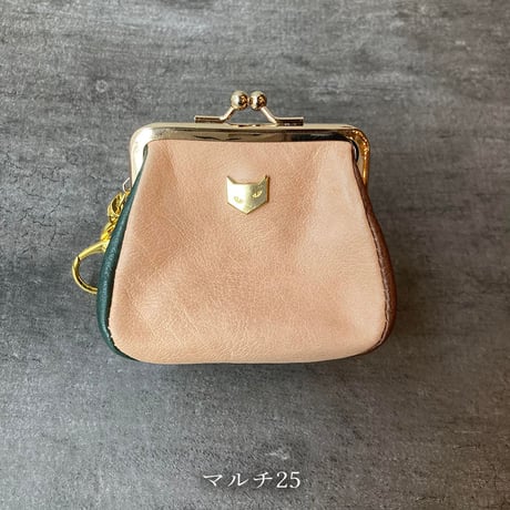 ぷくぷくがま口　S　マルチ21~25【kura】世界でたった１つ「Only one product in the world」