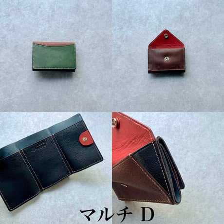 マイクロウォレット トライアングル　マルチA~E【kura】世界でたった１つ「Only one product in the world」