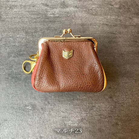 ぷくぷくがま口　S　マルチ21~25【kura】世界でたった１つ「Only one product in the world」