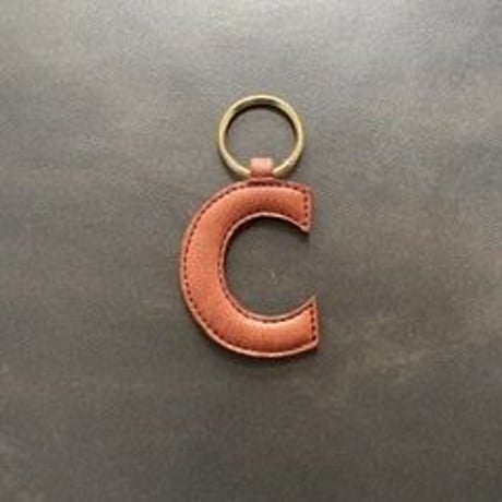 イニシャルレザーC　Initial leather C  【kura】