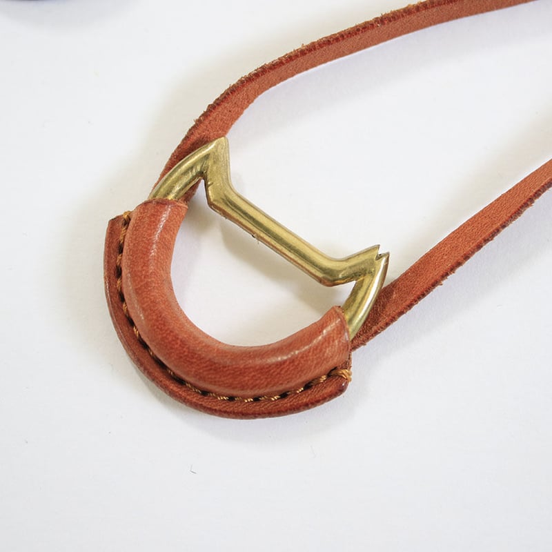 CAT MULTI STRAP レザー真鍮 CATマルチストラップ【kura】 | NECOR
