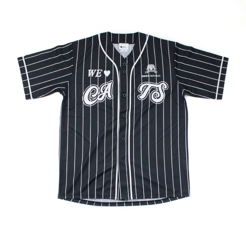 ネコリパベースボールユニフォームシャツ | NECOREPA STORE