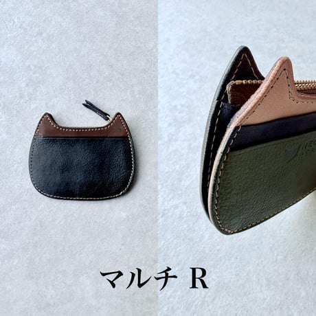 CAT  MINI PURSE 　ねこミニ財布　マルチP～T【kura】世界でたった１つ「Only one product in the world」