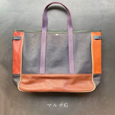 ネコリパPCトートバッグ　マルチF~I【kura】世界でたった１つ「Only one product in the world」