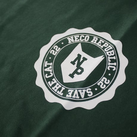 SAVE THE CAT　カレッジ　Tシャツ