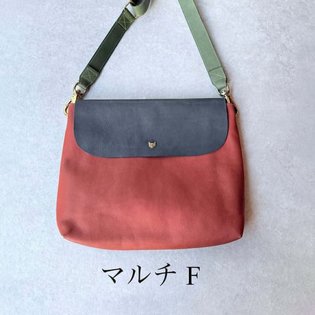 メールバッグ M　マルチF~J【kura】世界でたった１つ「Only one product in the world」