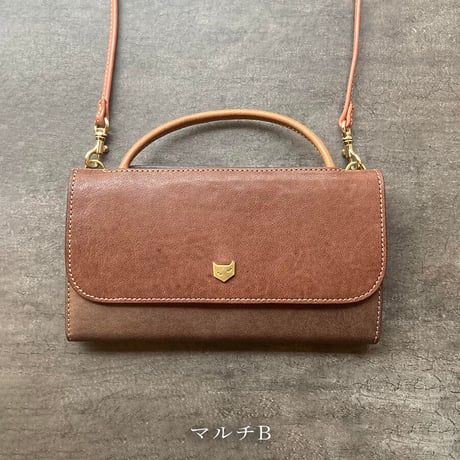 2wayウォレットバッグ　2way wallet bag マルチ A～E【kura】世界でたった１つ「Only one product in the world」