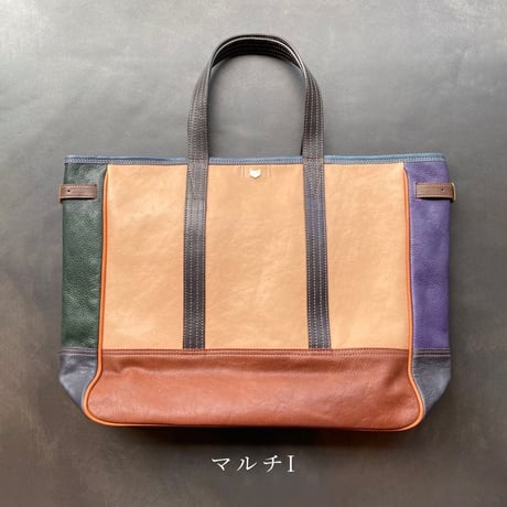 ネコリパPCトートバッグ　マルチF~I【kura】世界でたった１つ「Only one product in the world」