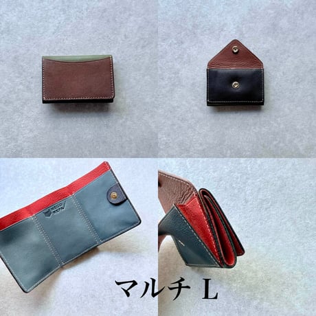 マイクロウォレット トライアングル　マルチK~O【kura】世界でたった１つ「Only one product in the world」