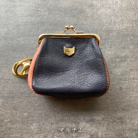 ぷくぷくがま口　S　マルチ1~5【kura】世界でたった１つ「Only one product in the world」