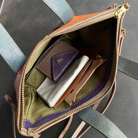 2WAY MINI TOTE BAG　2wayミニトートバッグ　マルチG～K【kura】世界でたった１つ「Only one product in the world」