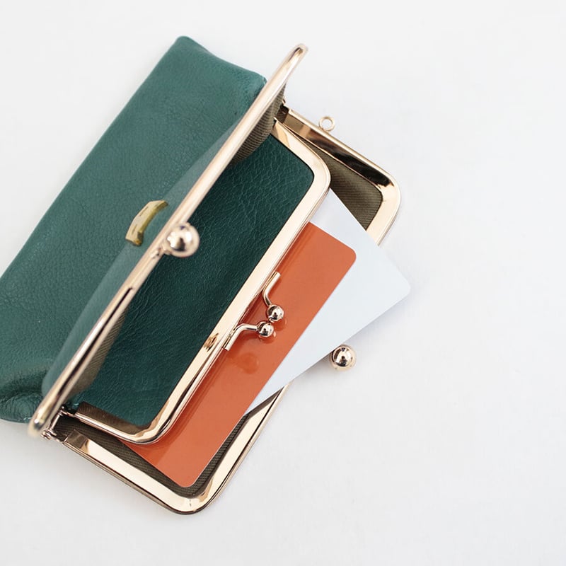NECOREPA GAMAGUCHI W WALLET がま口ダブルウォレット | NECOR