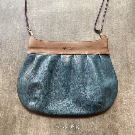 CAT GATHER POCHETTE  MEDIUM マルチK～O【kura】世界でたった１つ「Only one product in the world」