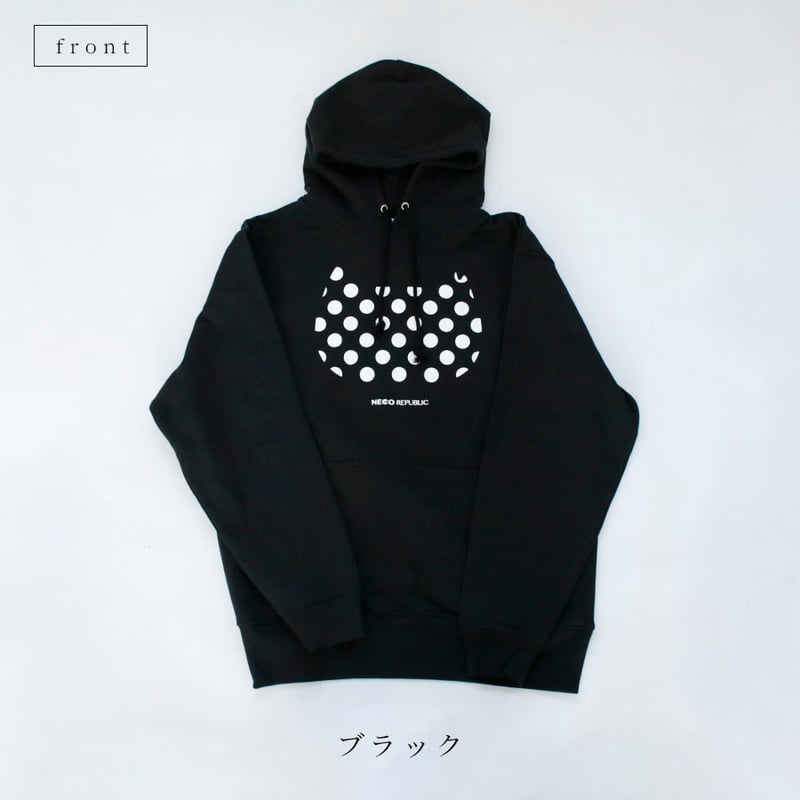 水玉CAT パーカー | NECOREPA STORE