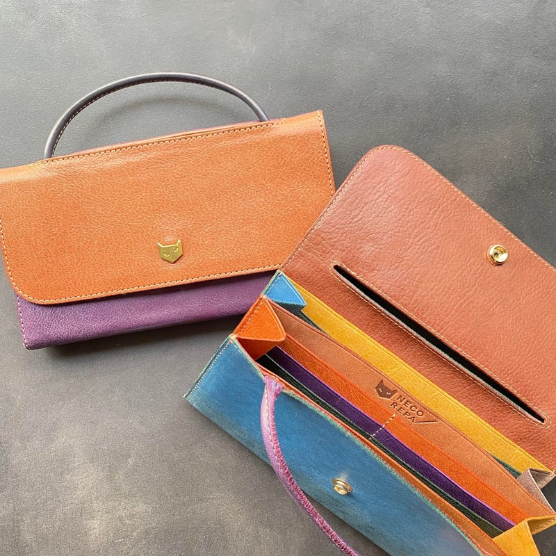 ウォレットバッグ Wallet bag L マルチ C・F・G【kura】世界でたった1 