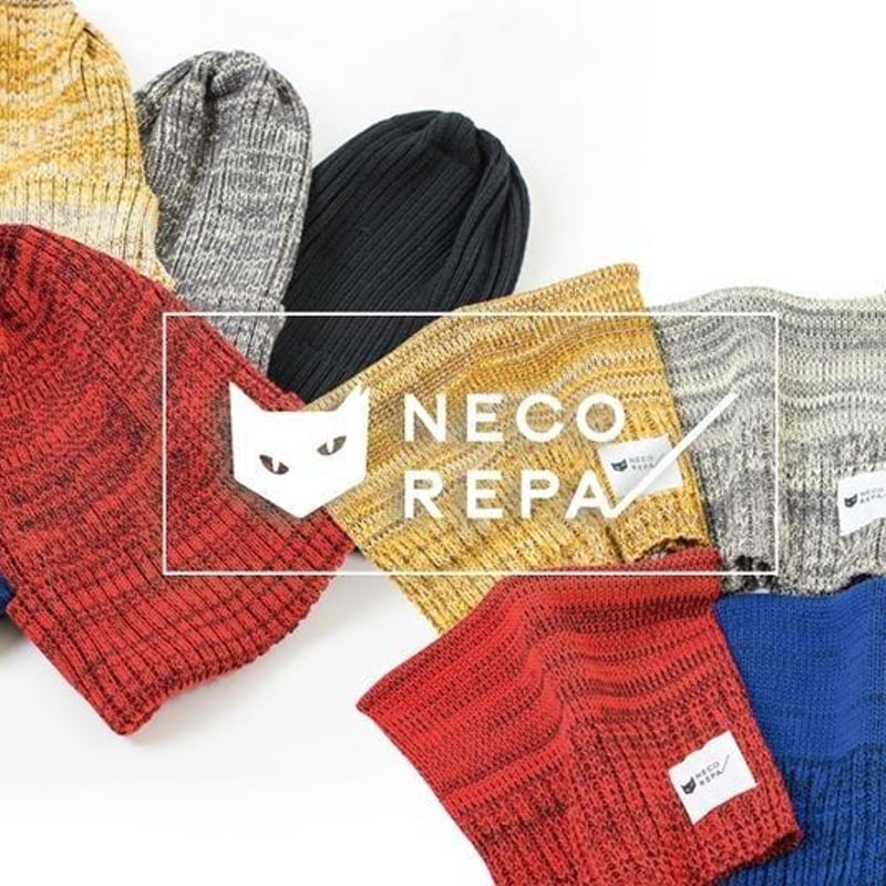 猫耳ニットキャップ NEKOMIMI KNIT CAT CAP | NECOREPA STORE