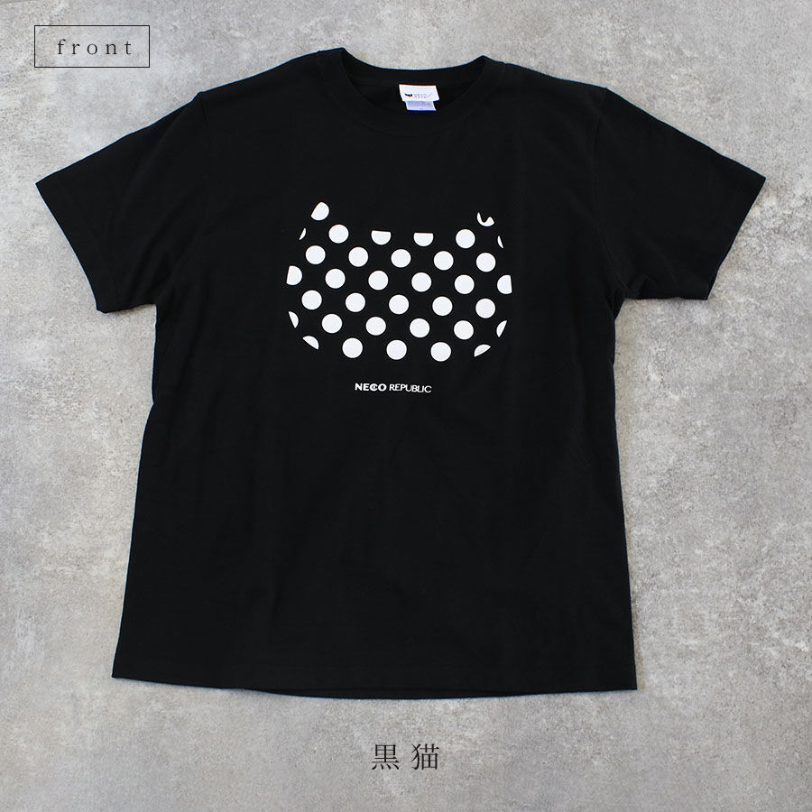 水玉CAT Tシャツ | NECOREPA STORE