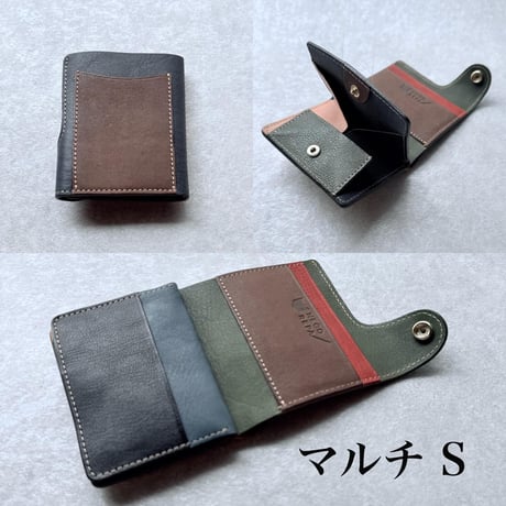 ミニウォレット　マルチP～T【kura】世界でたった１つ「Only one product in the world」