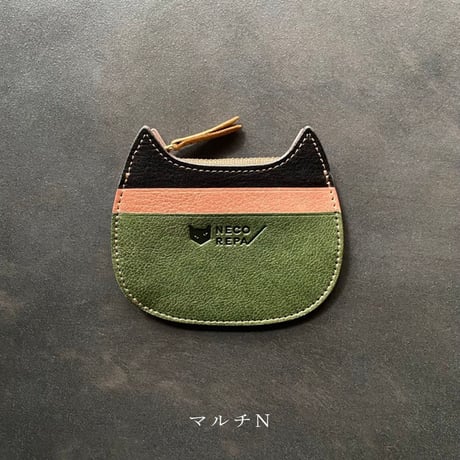 CAT  MINI PURSE 　ねこミニ財布　マルチK～O【kura】世界でたった１つ「Only one product in the world」