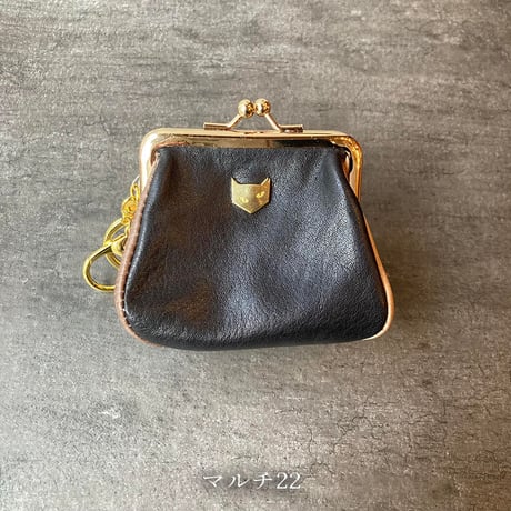 ぷくぷくがま口　S　マルチ21~25【kura】世界でたった１つ「Only one product in the world」