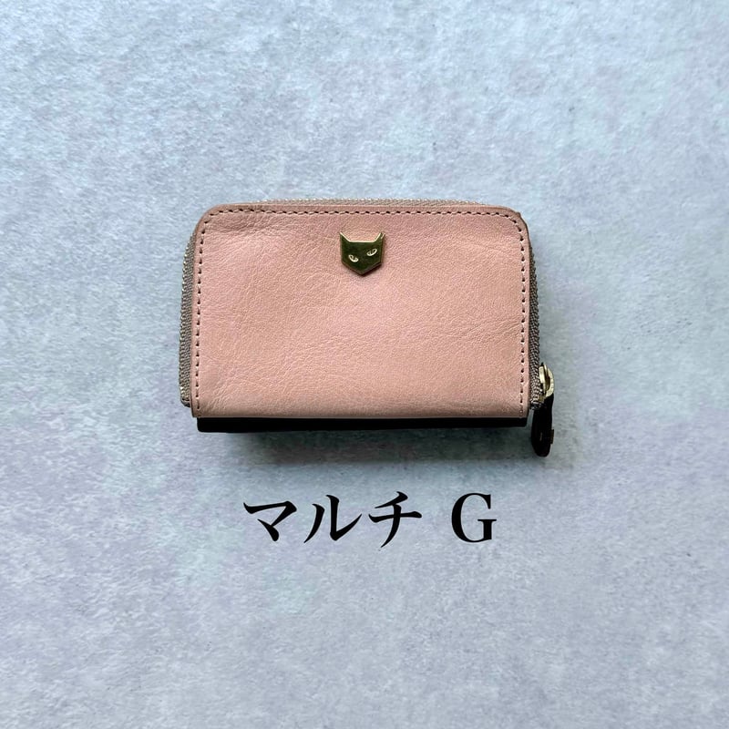 マイクロウォレット ジップ マルチF~J【kura】世界でたった1つ「Only