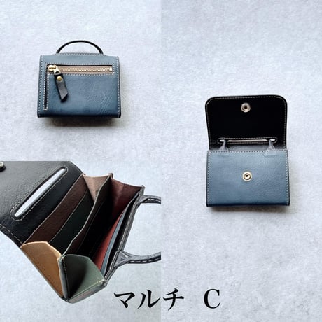 ウォレットバッグ　Wallet bag S  マルチ A～E【kura】世界でたった１つ「Only one product in the world」