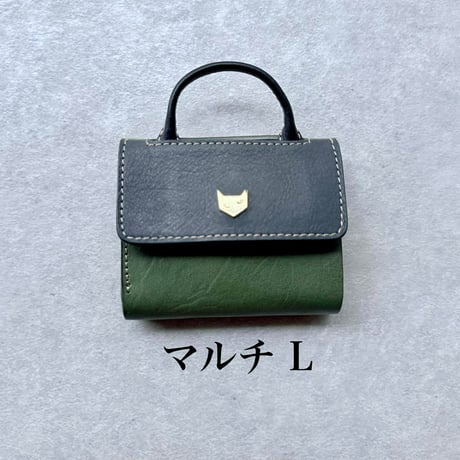 ウォレットバッグ　Wallet bag M マルチ K～O【kura】世界でたった１つ「Only one product in the world」