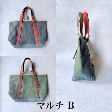 バックルトート  マルチA～E【kura】世界でたった１つ「Only one product in the world」