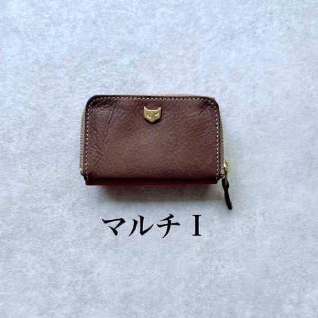マイクロウォレット ジップ　マルチF~J【kura】世界でたった１つ「Only one product in the world」