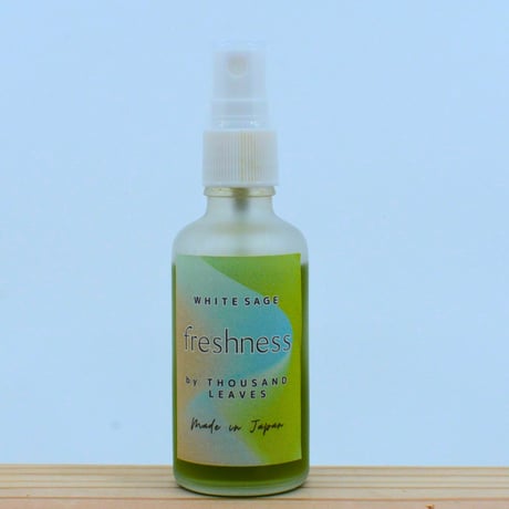FRESHNESS／ フレッシュネス／国産ホワイトセージスプレー 50ml