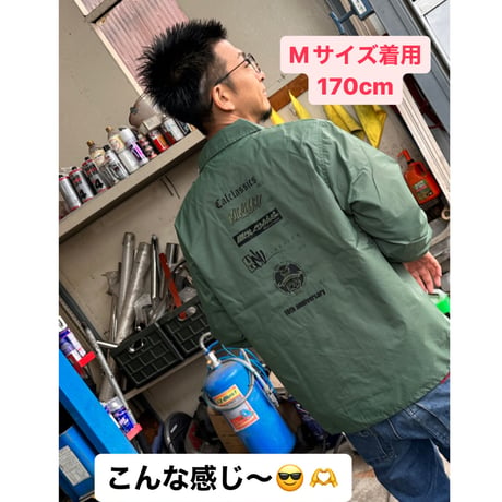 10th anniversaryコーチジャケット　※【ベージュ】