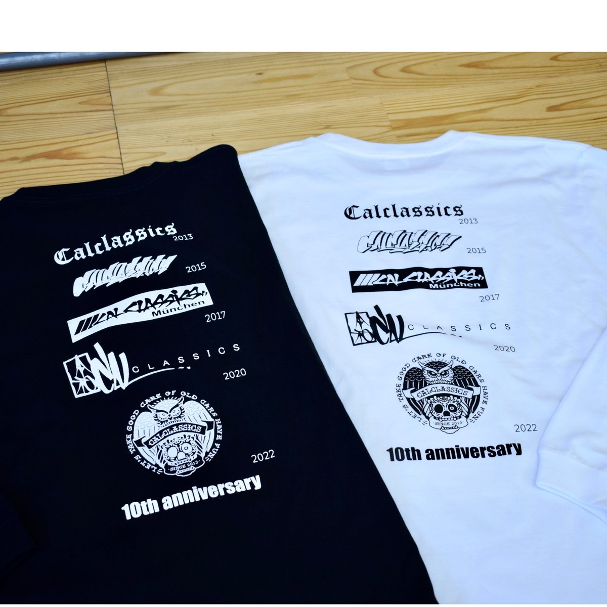 10thanniversary ※ロングTシャツ (白) | cal classics