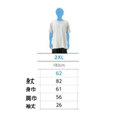 御守りイラストロゴTシャツ（黒）