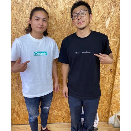2021年　CalClassics　ネックレス　Tシャツ　白＆黒