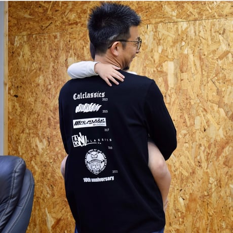 １０thanniversary　半袖Ｔシャツ (黒)