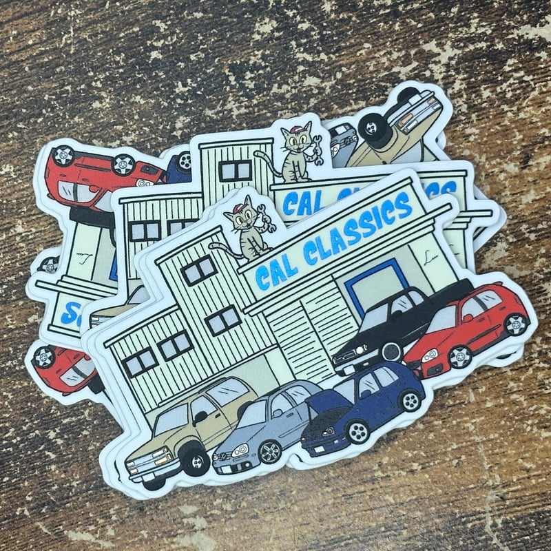 2024上半期メンバー集合ステッカー(マットグリッター) | cal classics