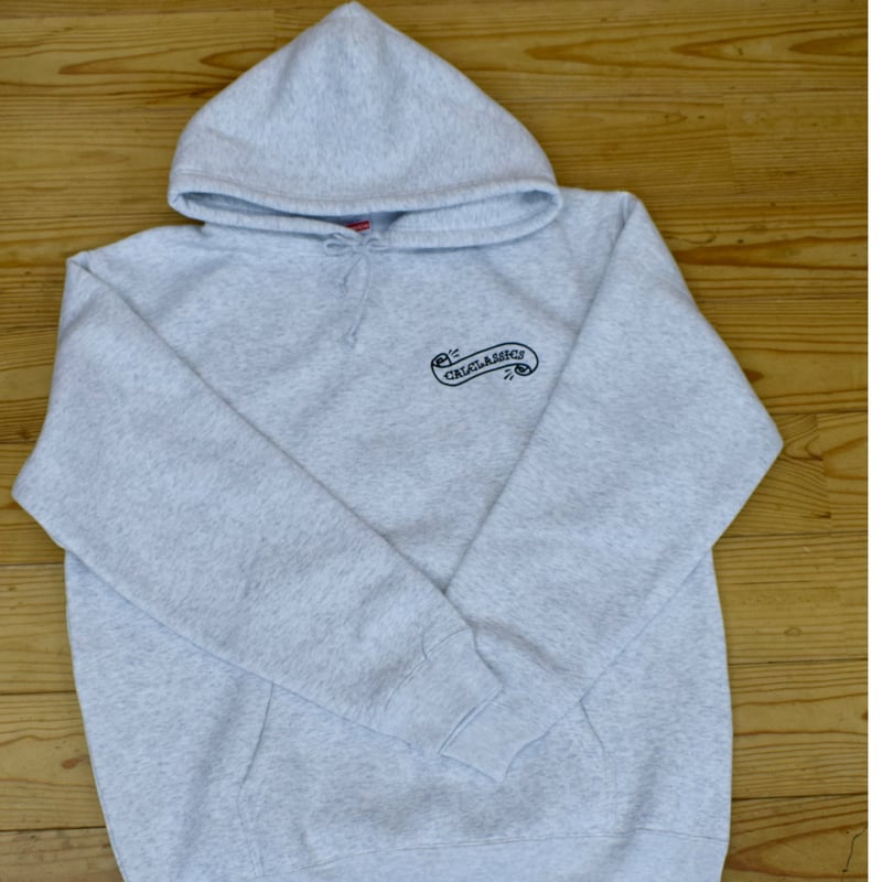 10th anniversaryパーカー【※グレー×黒プリント】 | cal classics