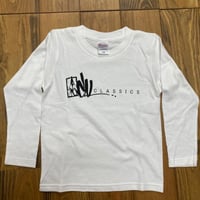 2020　CAL CLASSICS　令和　ロングＴシャツ　キッズ　白