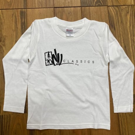 2020　CAL CLASSICS　令和　ロングＴシャツ　キッズ　白