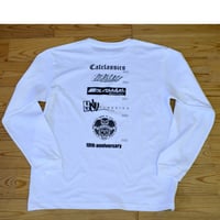 １０thanniversary　※ロングＴシャツ (白)