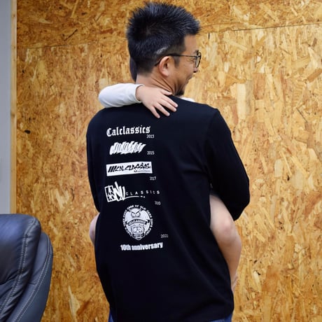 １０thanniversary　※ロングＴシャツ (黒)