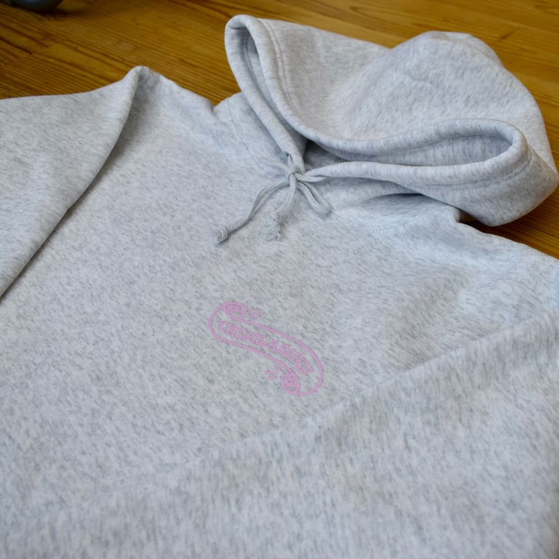 10th anniversaryパーカー【※グレー×ピンクプリント】 | cal