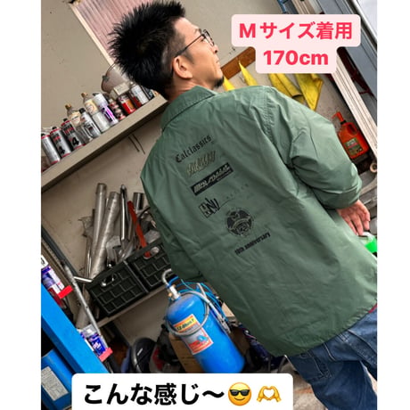10th anniversaryコーチジャケット　※【ブラック】