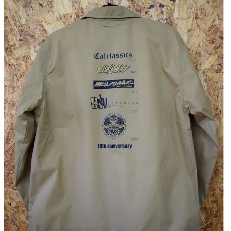 10th anniversaryコーチジャケット ※【ベージュ】 | cal classics 10th anniversaryコーチジャケット ※【ベージュ】 | cal classics