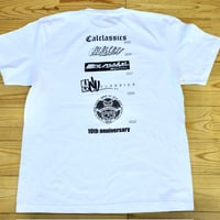 １０thanniversary　半袖Ｔシャツ (白)