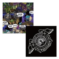 45cm角：【MCB451804】横山  欽一    「GREED CITY」（メガネ拭き・めがね拭き）