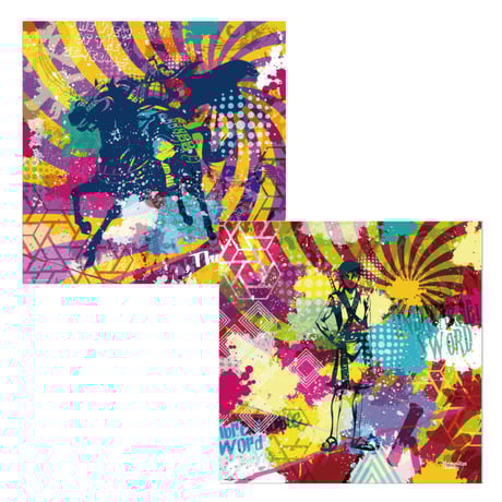 メトロポリタンクロスボトル ×キングダム コラボ商品　ステッカー付き　3点セット メトロポリタンクロスボトル ×キングダム 限定コラボ商品