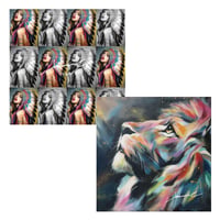 45cm角：【MCB451802】JASMINE 「INDIAN」（メガネ拭き・めがね拭き）